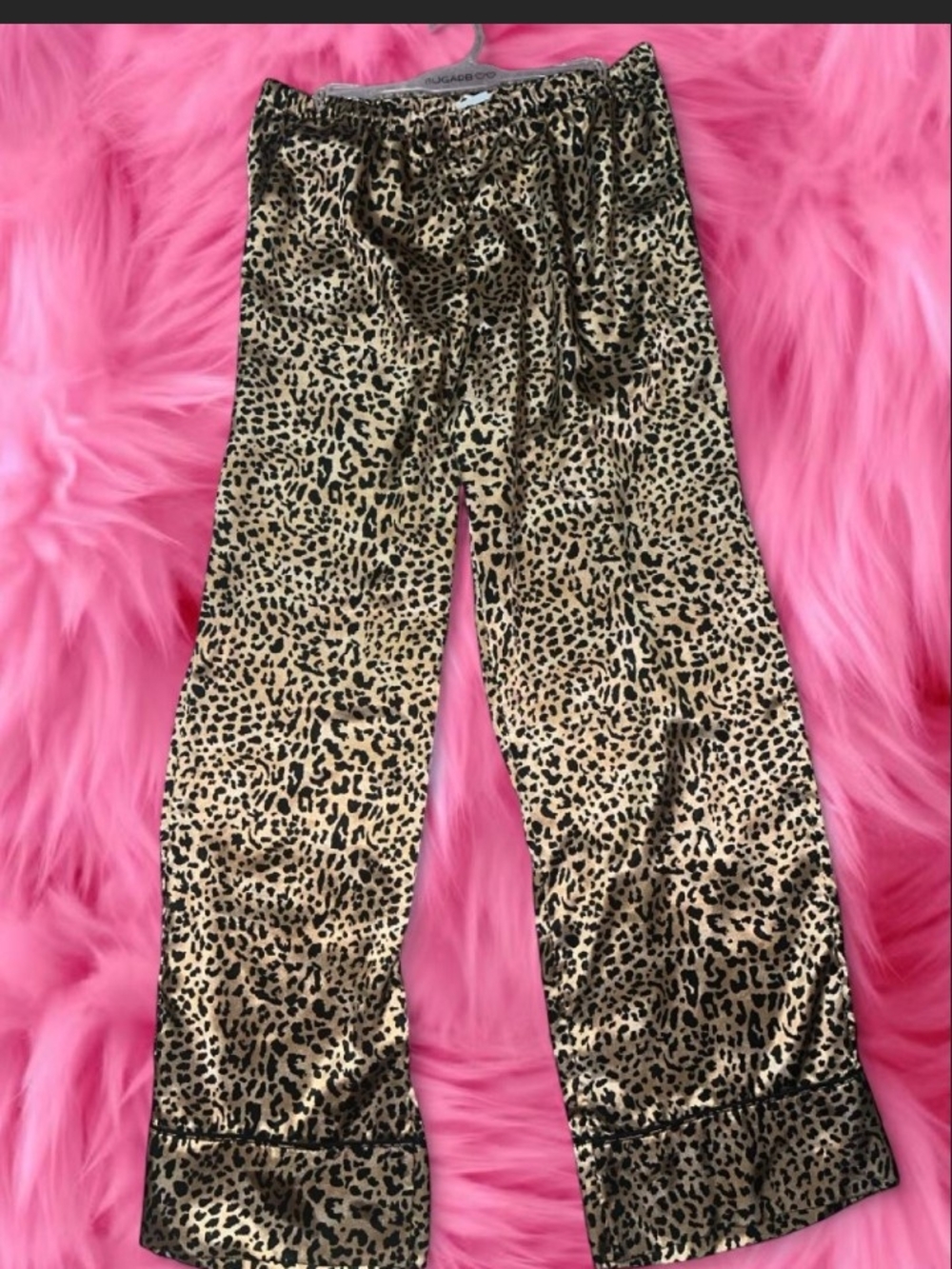 Silky Leopard Pants
